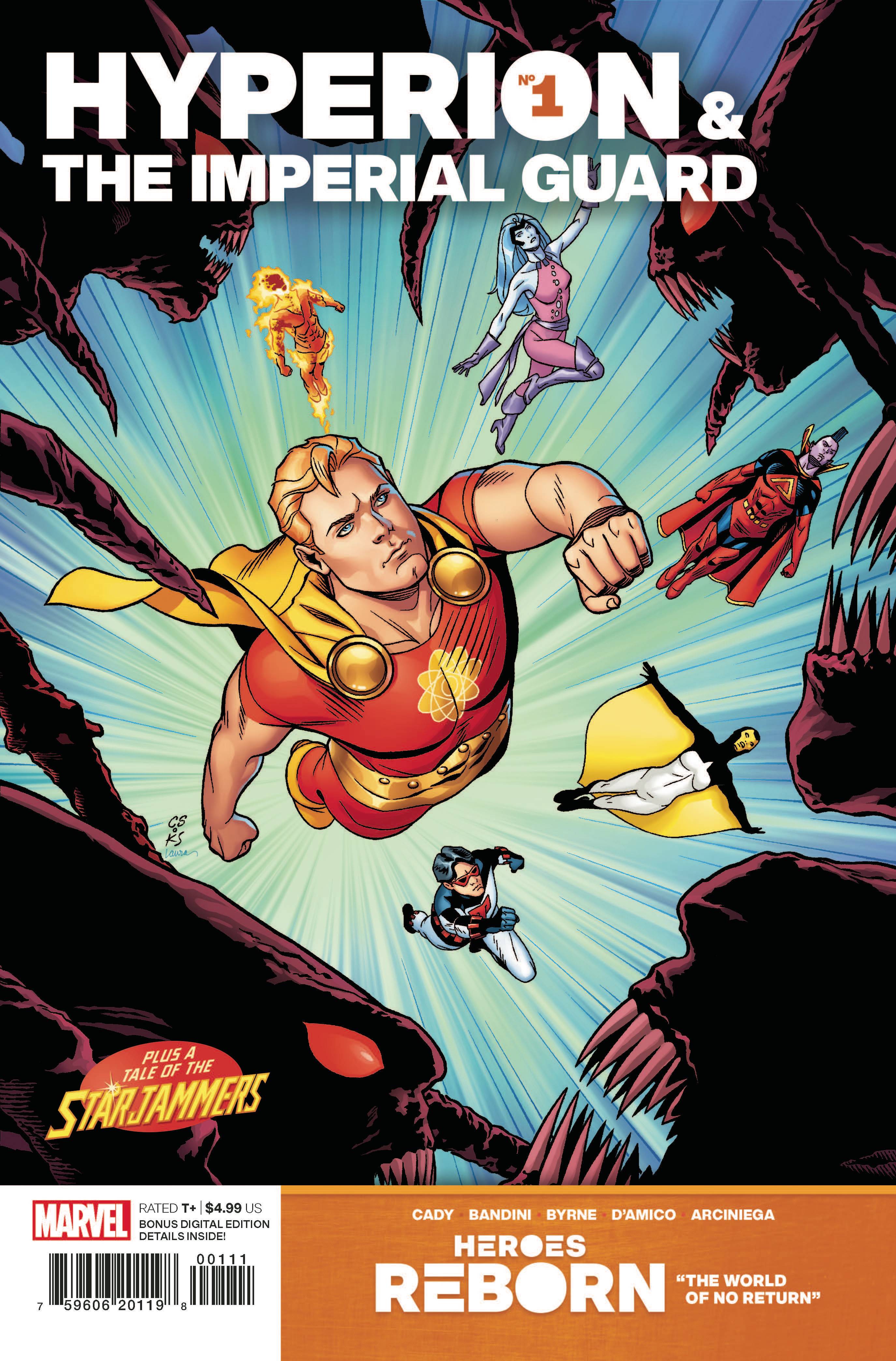 Heroes Reborn: Hyperion and Imperial Guard #1 Cover A