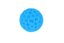 100 Sided Polyhedral Dice D100 - Glow In the Dark Blue With Black