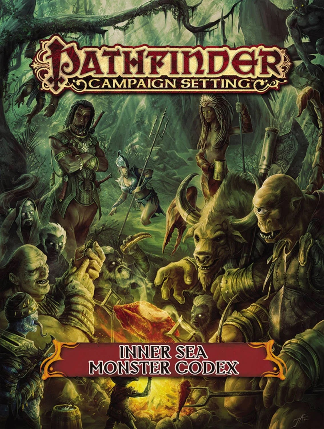 Pathfinder Campaign Setting Inner Sea Monster Codex