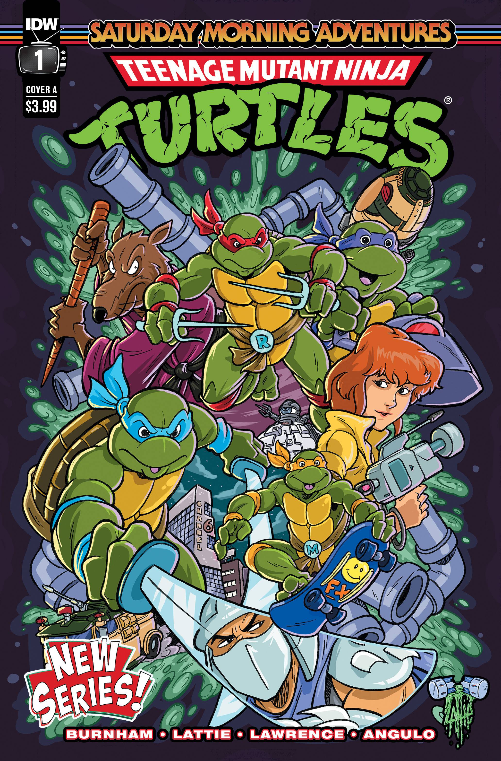 Teenage Mutant Ninja Turtles Saturday Morning Adventures Continued #1 Cover A