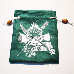 Wizard Dice Bag - Green