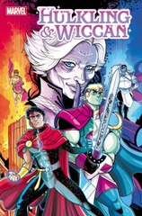 Hulkling and Wiccan Cover B Vecchio Variant