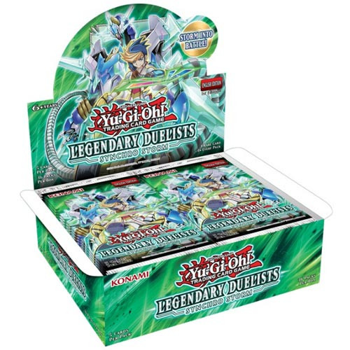 Legendary Duelists: Synchro Storm Booster Box Display