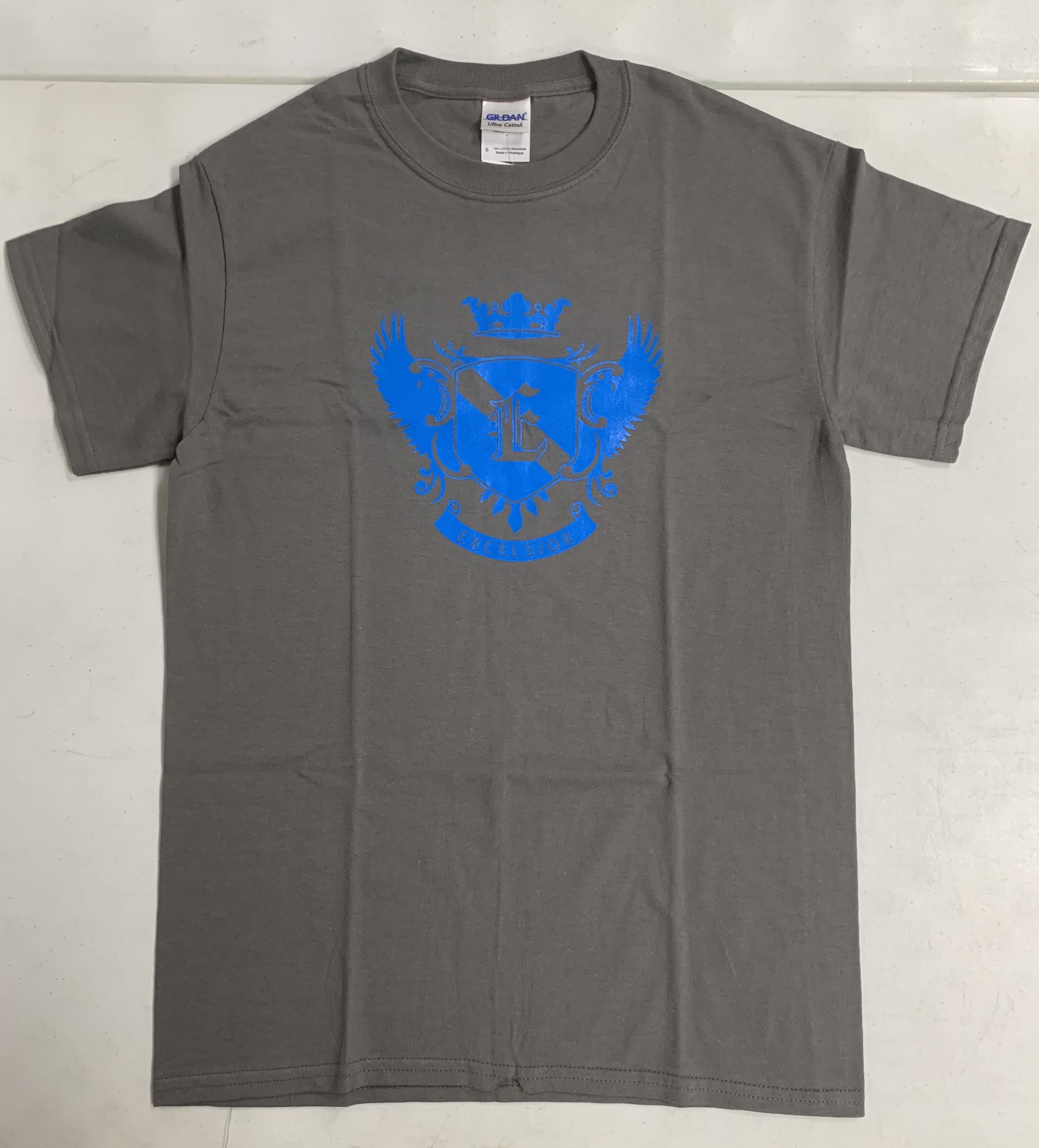 Excelsior Logo Gamer T-Shirt Gray - L