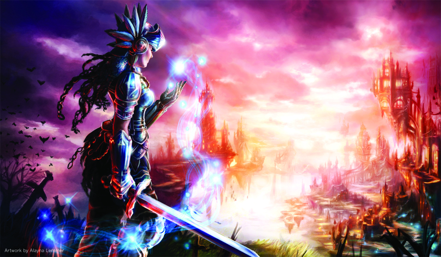 Artists of Magic Playmat - Valhalla Awaits