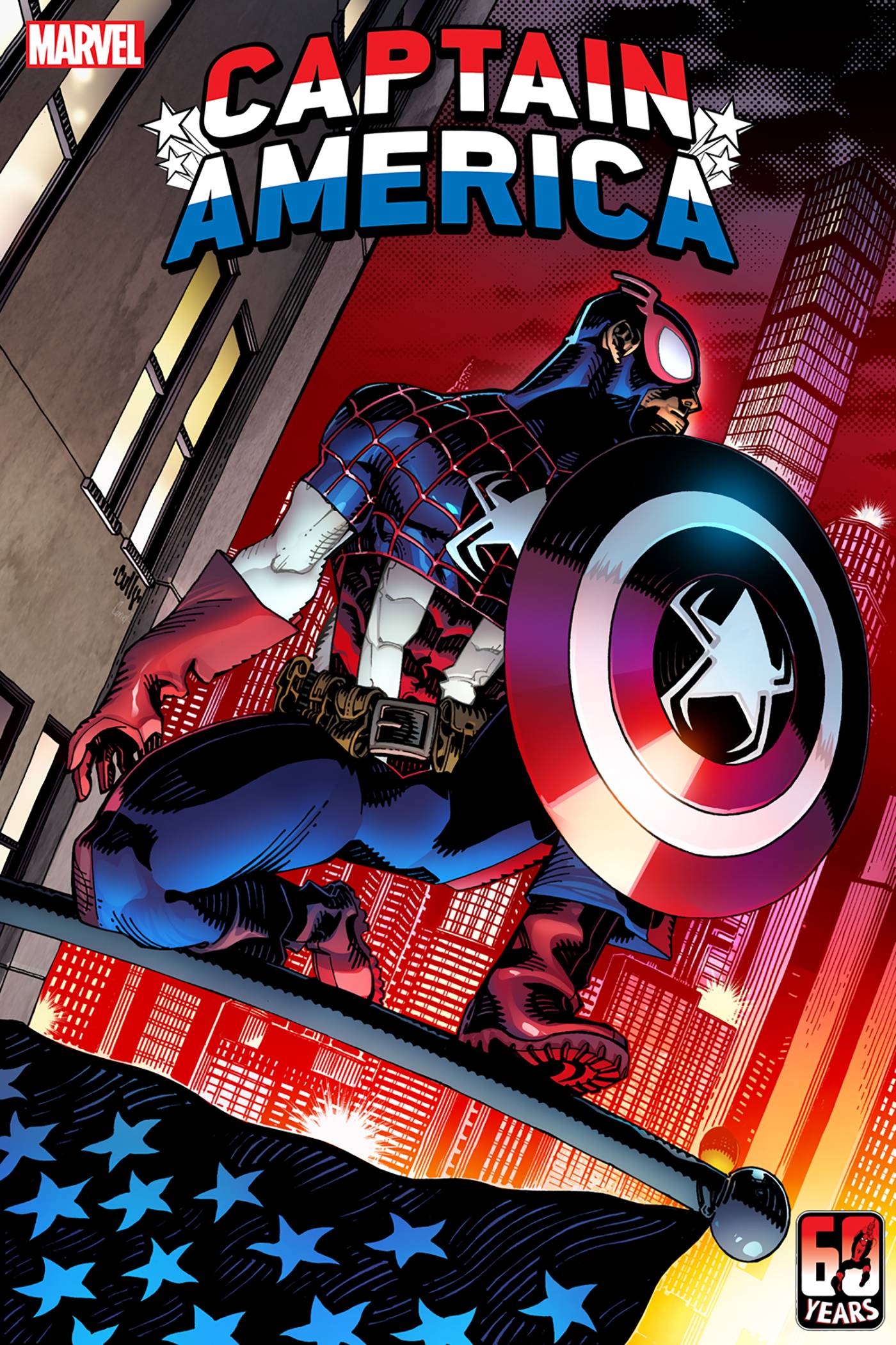 Captain America #0 Cover B Hamner Spider-Man Variant