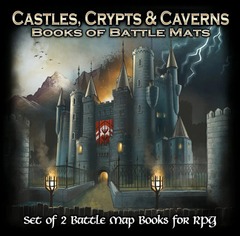 Book of Battle Mats - Castle, Crypts and Caverns