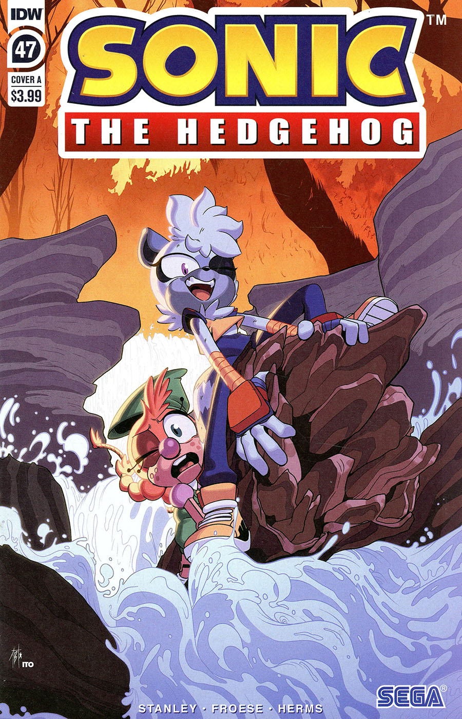 Sonic The Hedgehog #47 Cover A