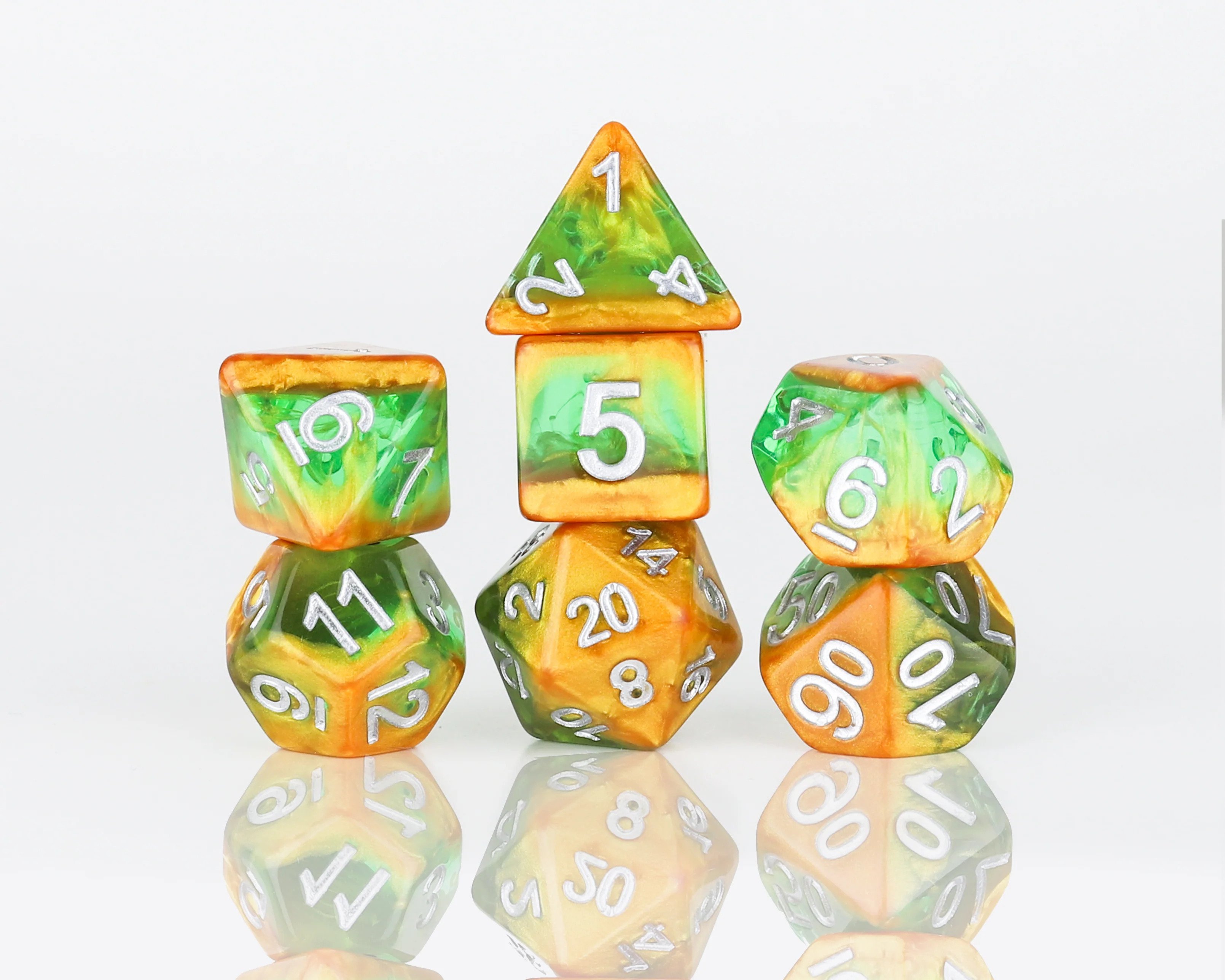 Sirius Dice Set - Rainforest