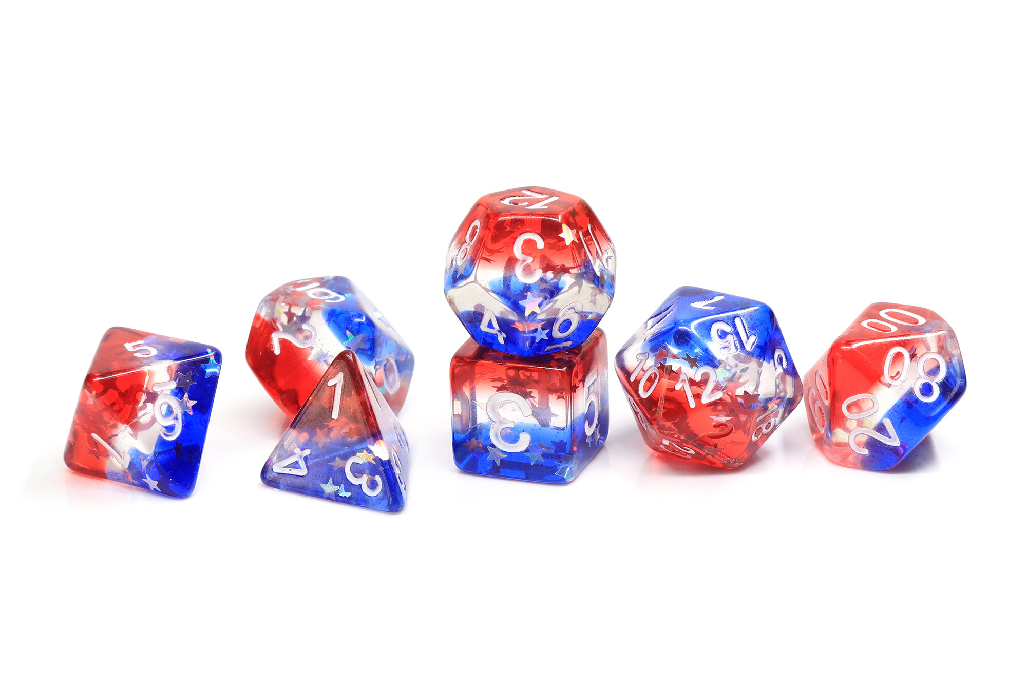 Sirius Dice Set - Star Spangled Banner