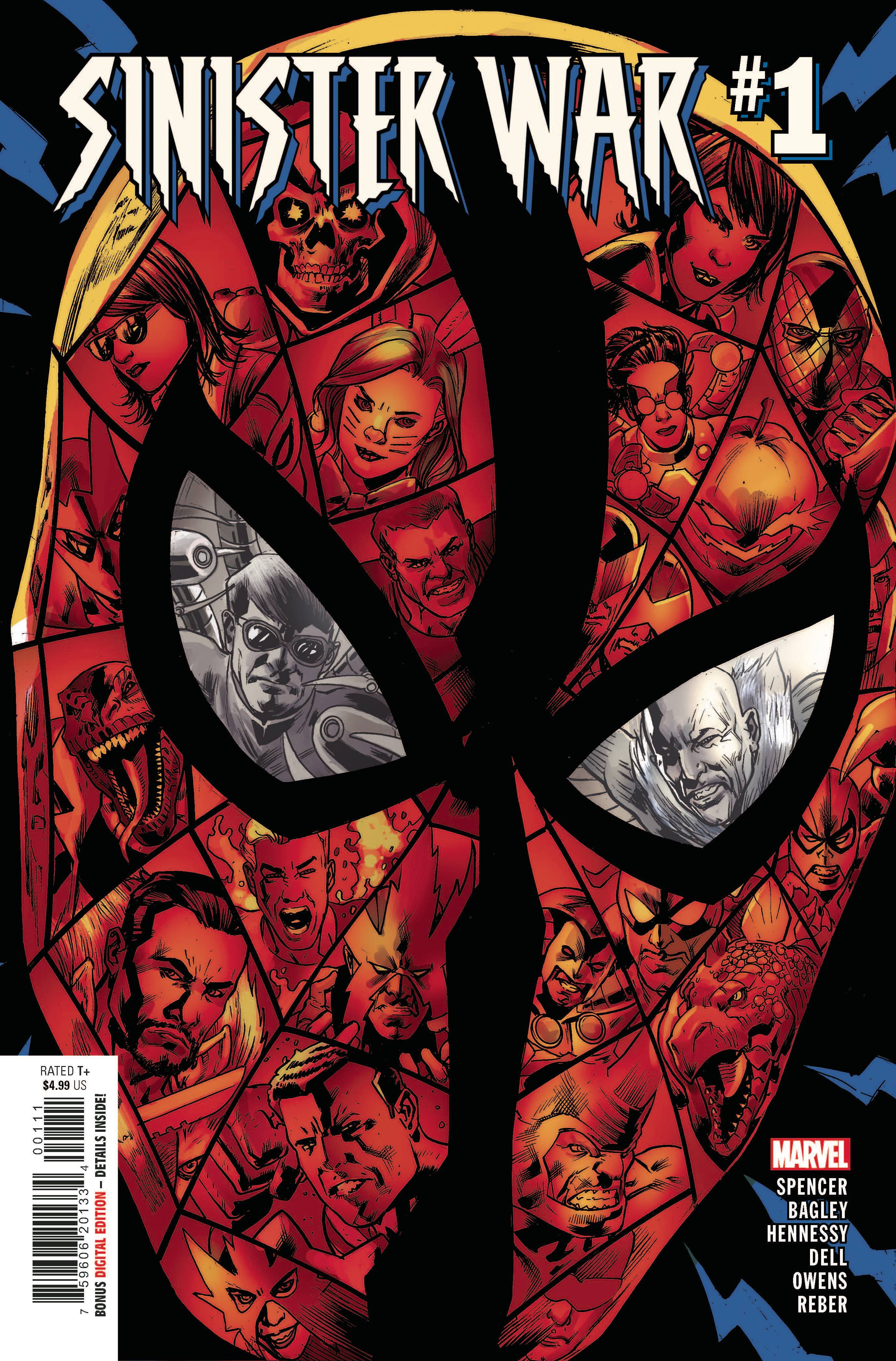 Comic Collection: Sinister War #1 - #4
