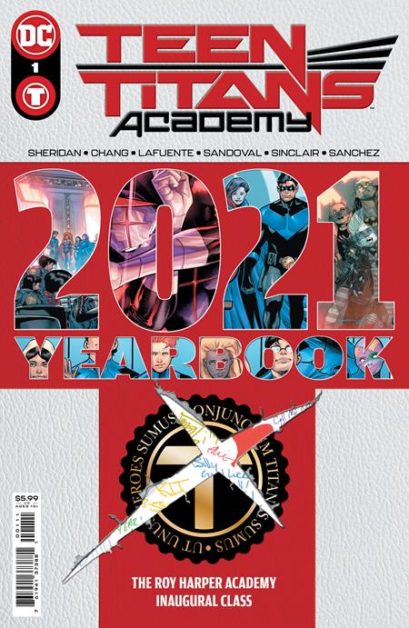 Teen Titans Academy 2021 Yearbook #1 Cover A
