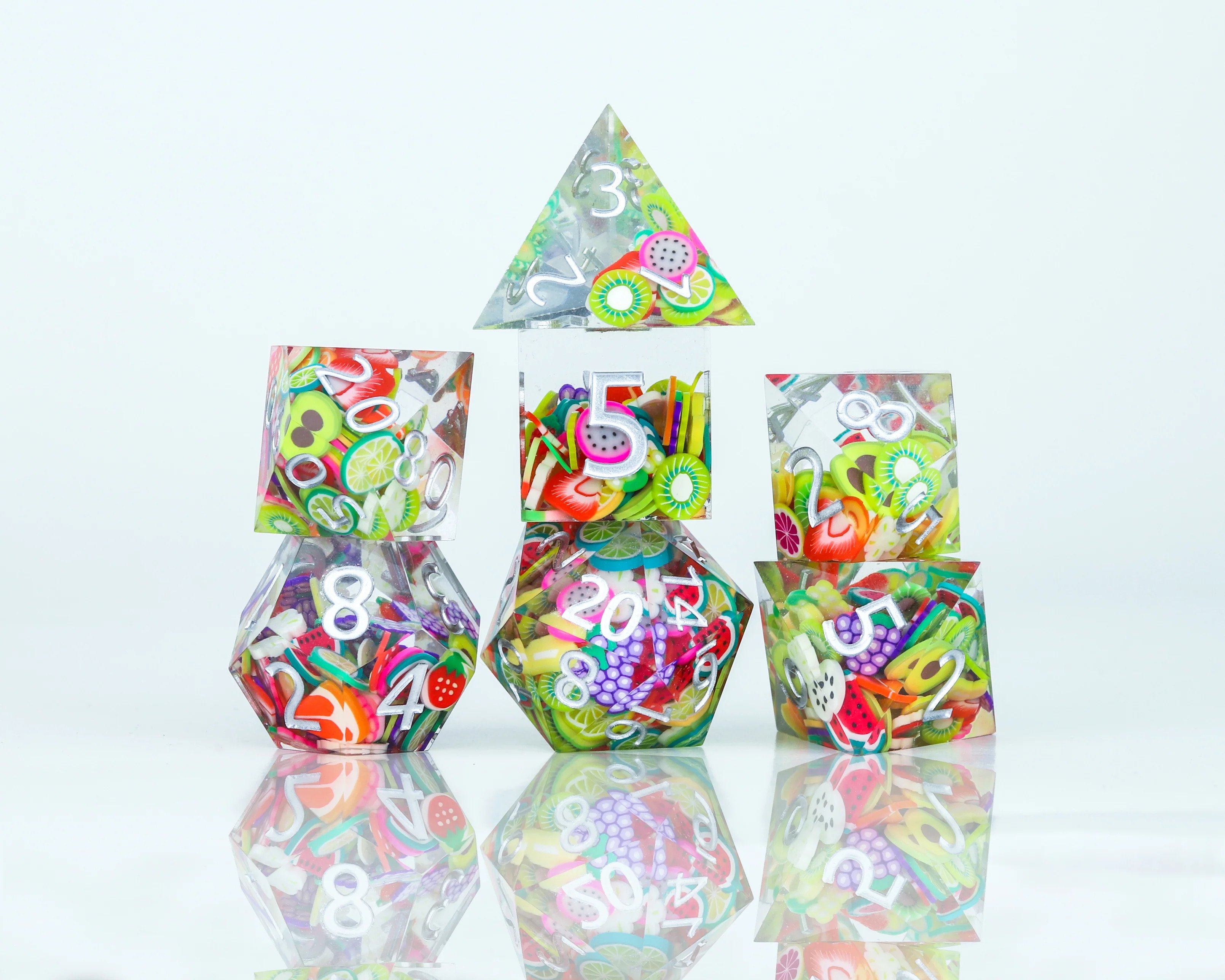 Sirius Dice Set - Sharp Fruit