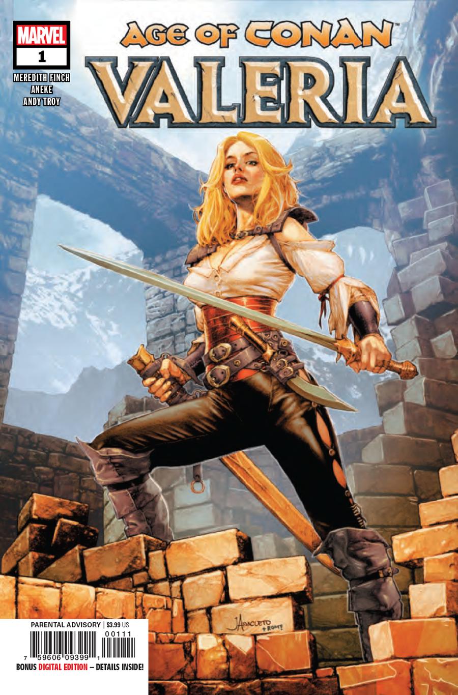 Comic Collection: Age of Conan Valeria #1 - #5