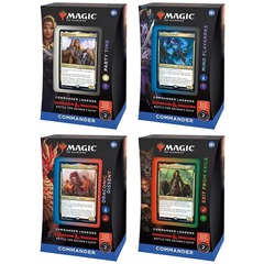 Commander Legends: Battle for Baldur's Gate Commander Decks (Set of 4)
