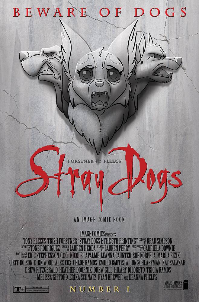Stray Dogs #1 Cover H 5th Printing