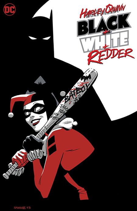 Harley Quinn Black White Redder TP