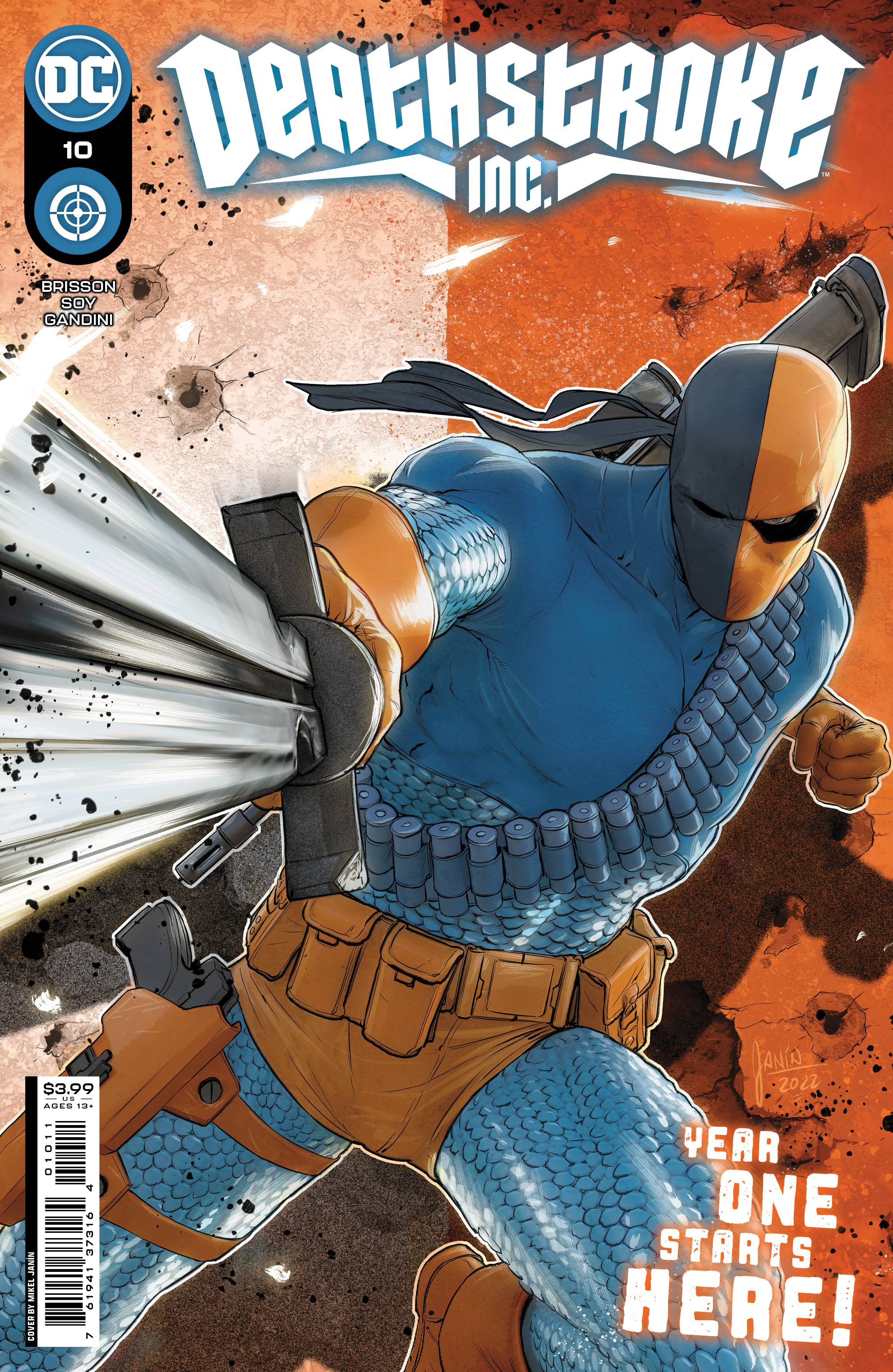 Deathstroke Inc #10 Cover A