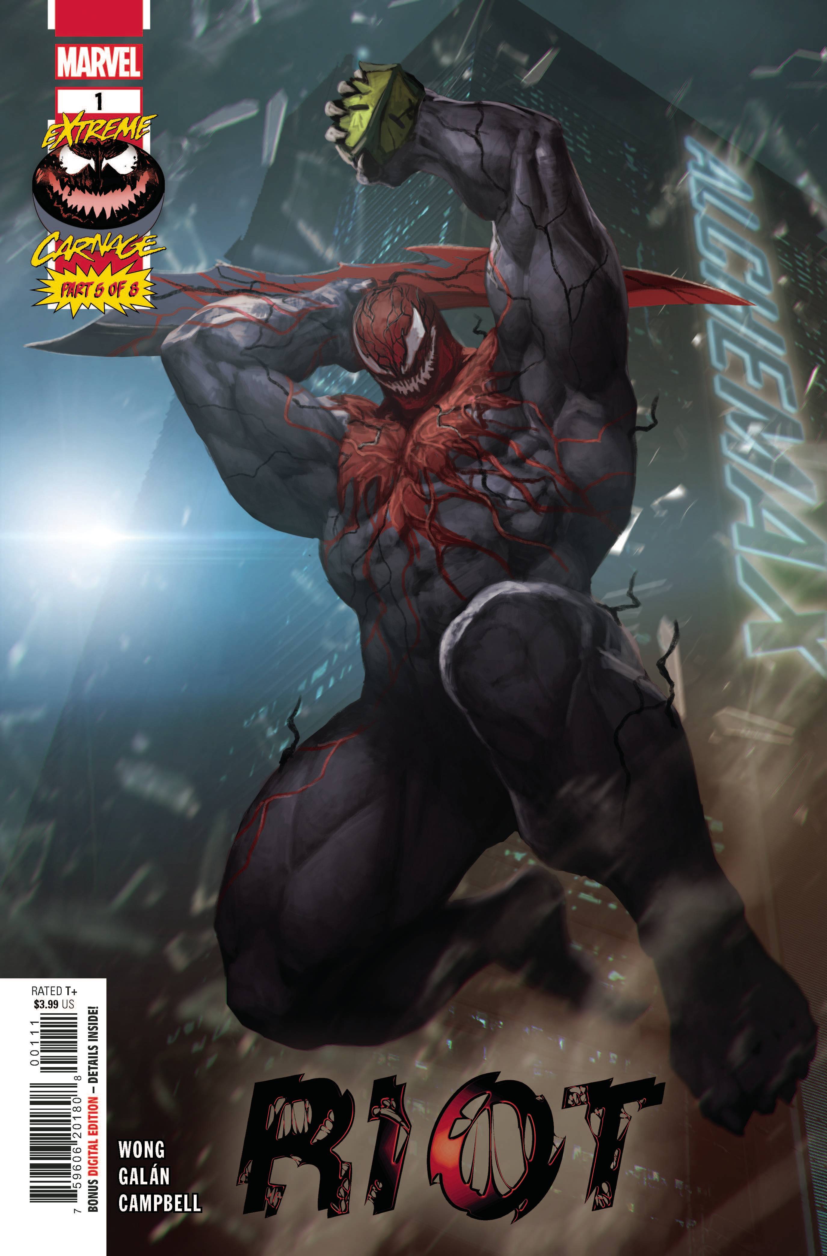 Extreme Carnage: Riot #1 Cover A