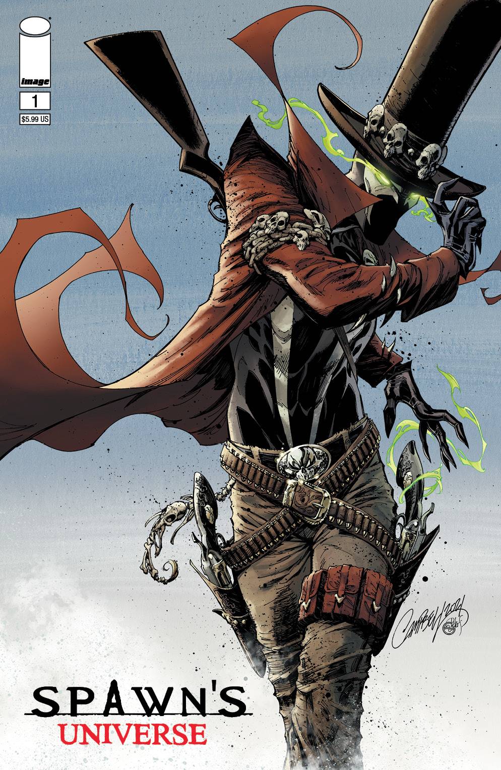Spawns Universe #1 Cover B Campbell