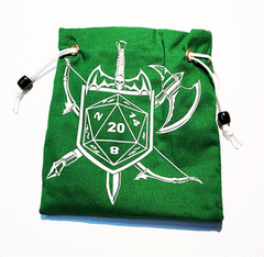 Fighter Dice Bag - Green
