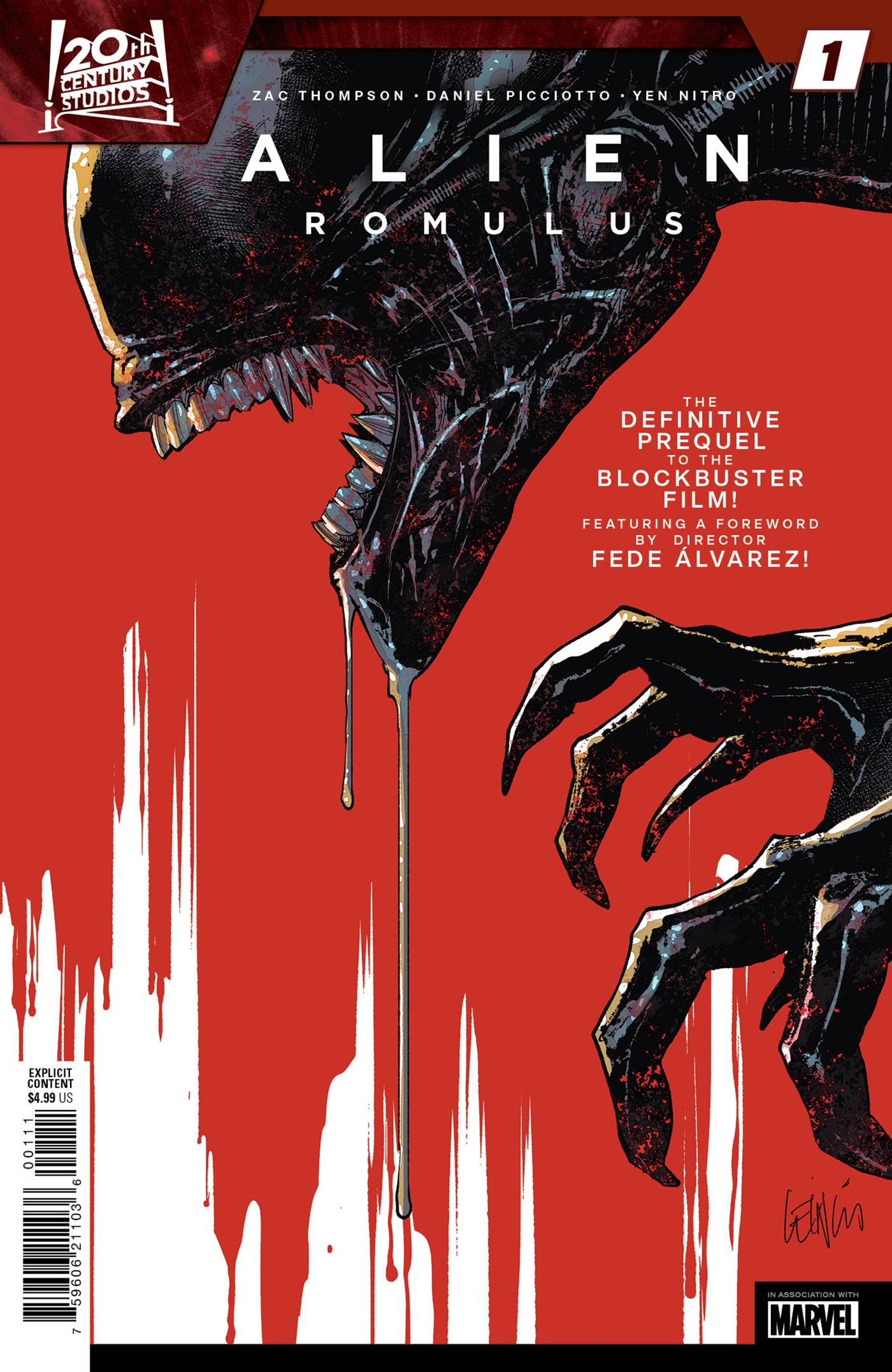 Alien Romulus #1 (One Shot) Cover A