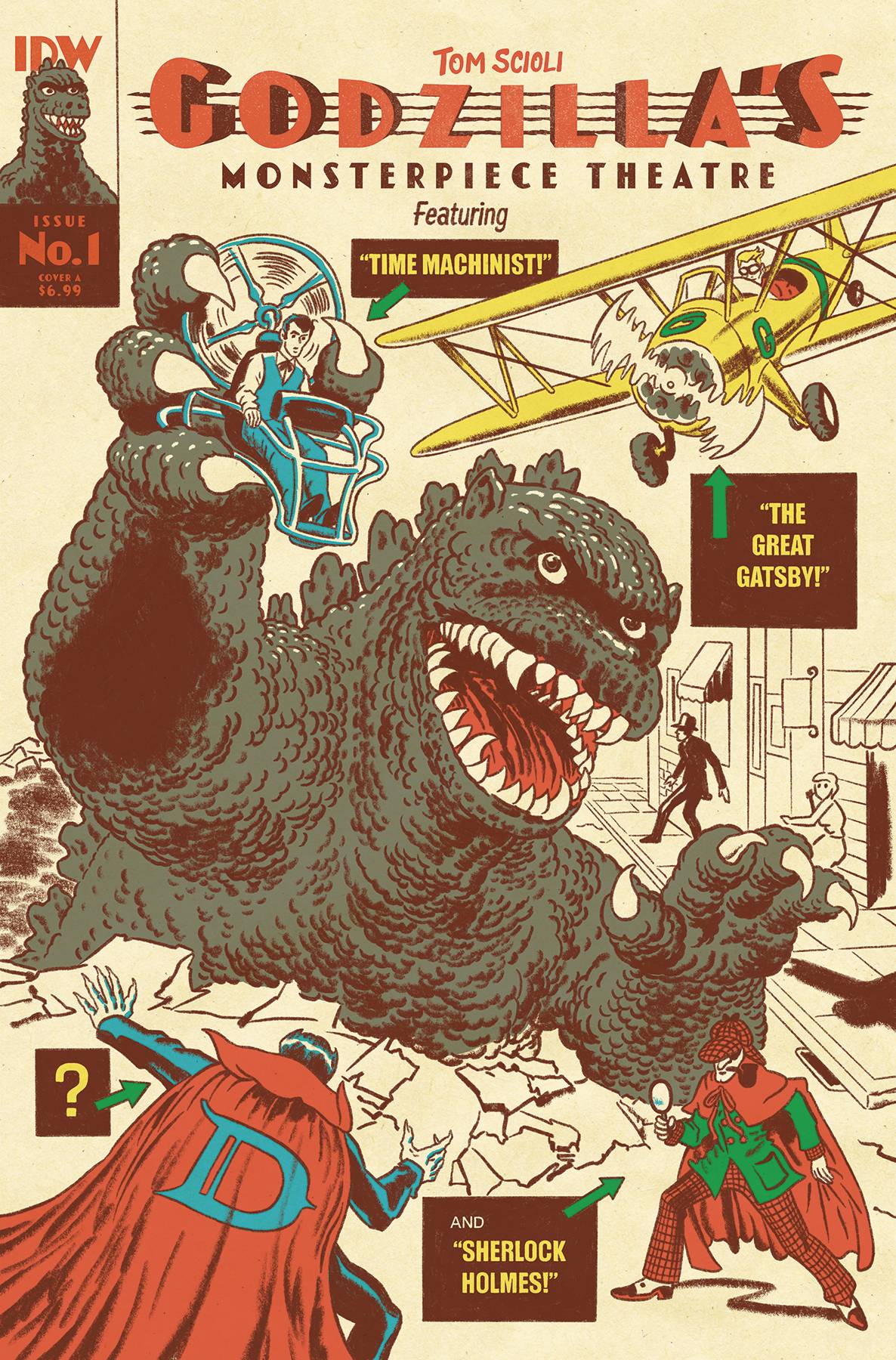 Godzilla Monsterpiece Theatre #1 Cover A