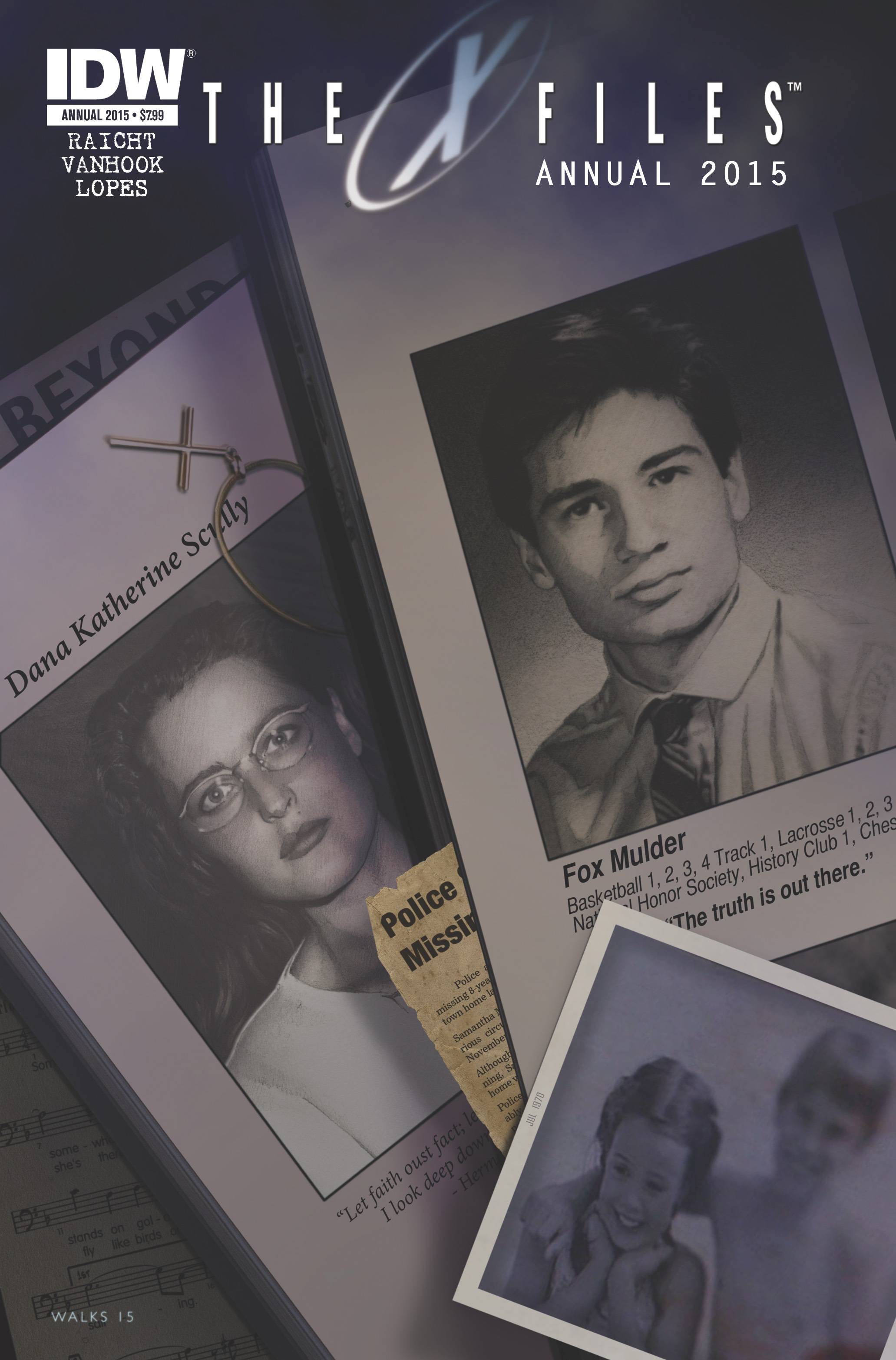 X-Files 2015 Annual Cover A
