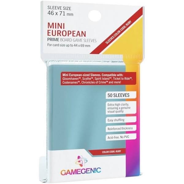 Gamegenic - Mini European - Clear