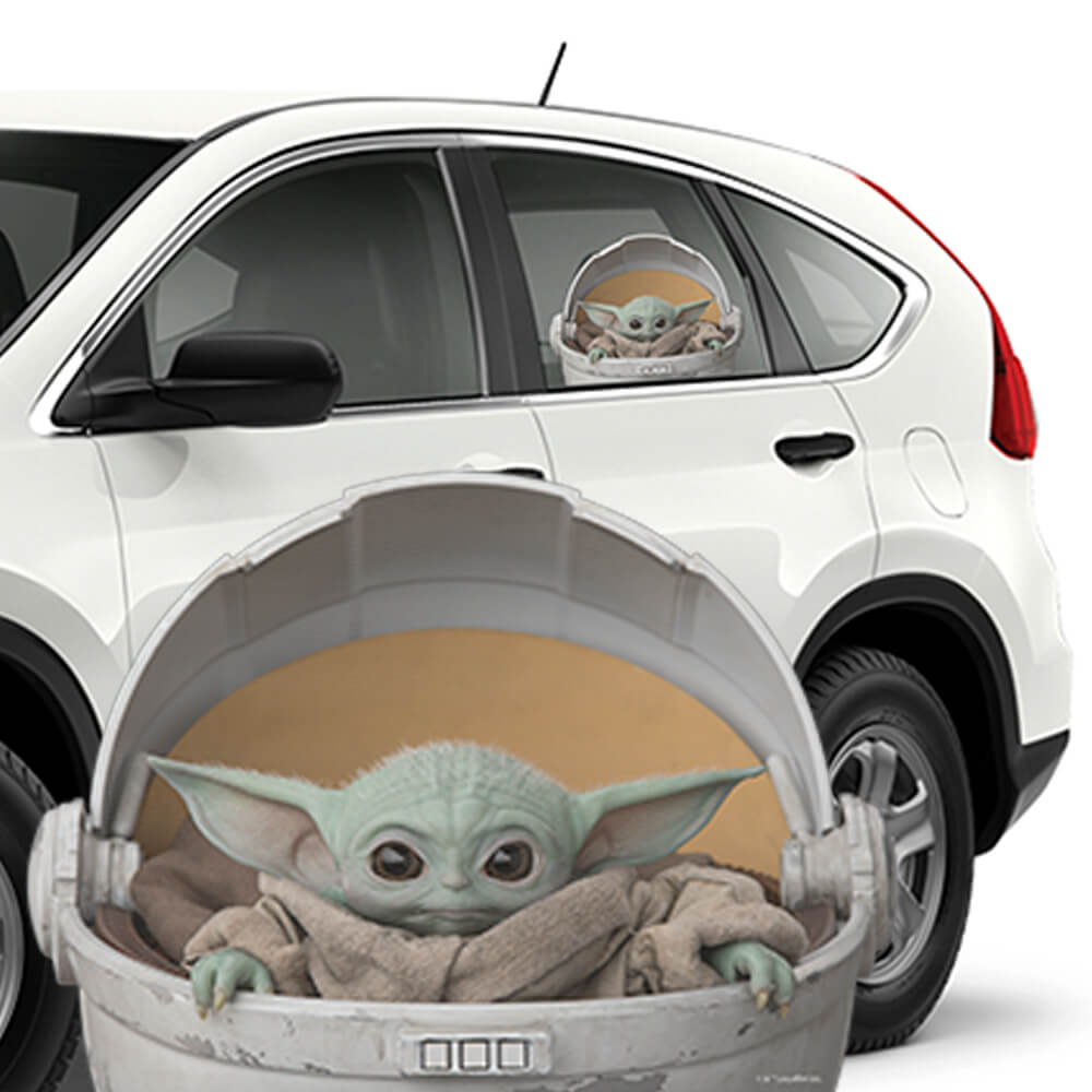 Star Wars Mandalorian: The Child Passenger Series Window Decal