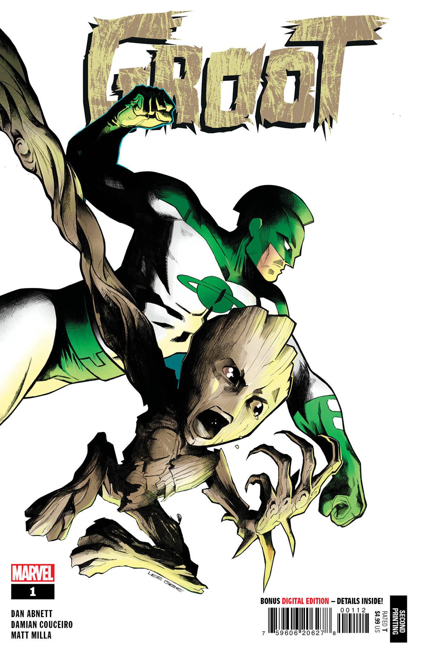Groot Vol 2 #1 2nd Printing Cover F