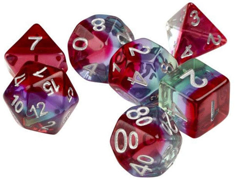Sirius Dice Set - Watermelon