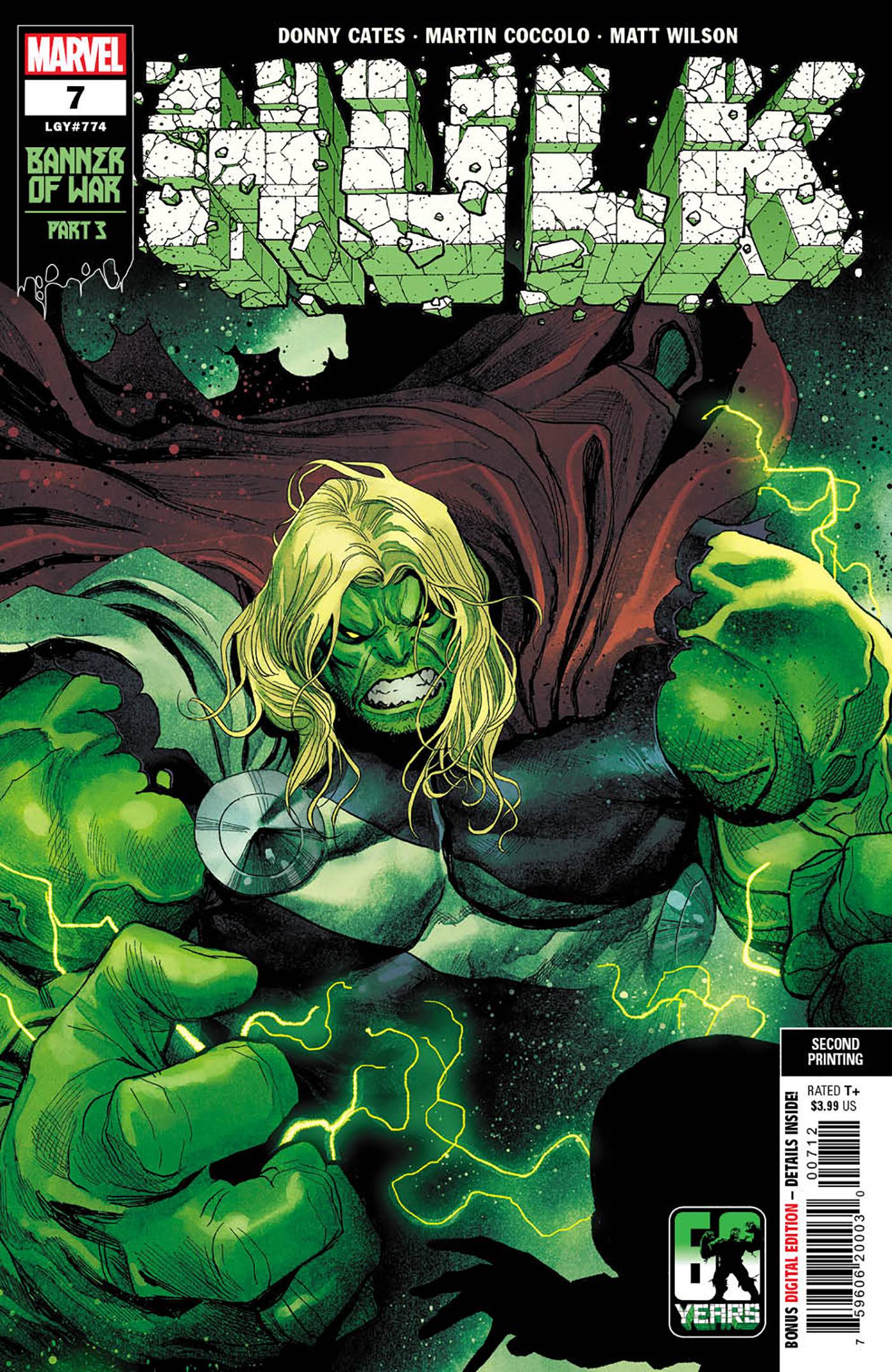 Hulk Vol 5 #7 Cover A 2nd Printing