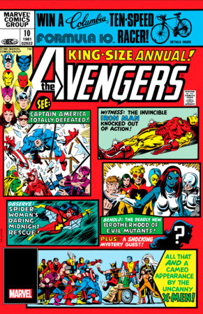 Avengers Annual #10 Cover F Facsimile Edition