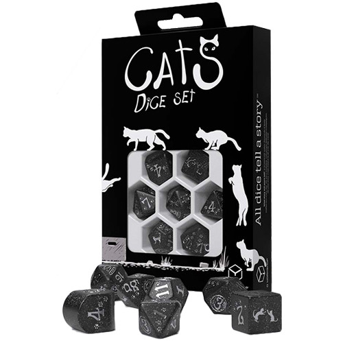 Cats Dice Set: Waffle