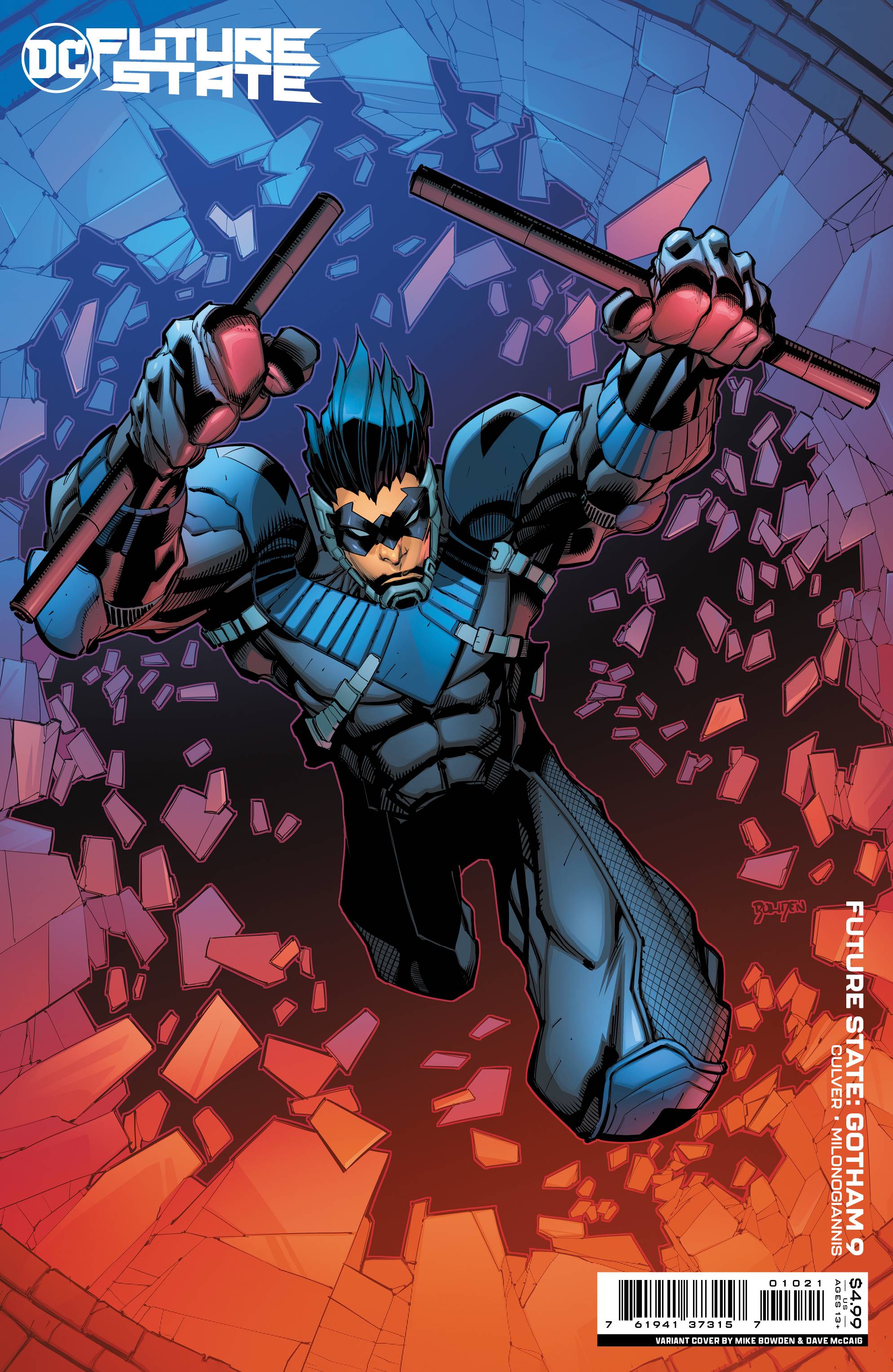 Future State: Gotham #10 Cover B Bowden Variant