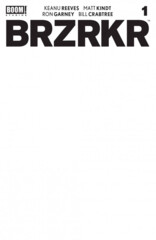 BRZRKR #1 (of 12) Cover E Blank Variant