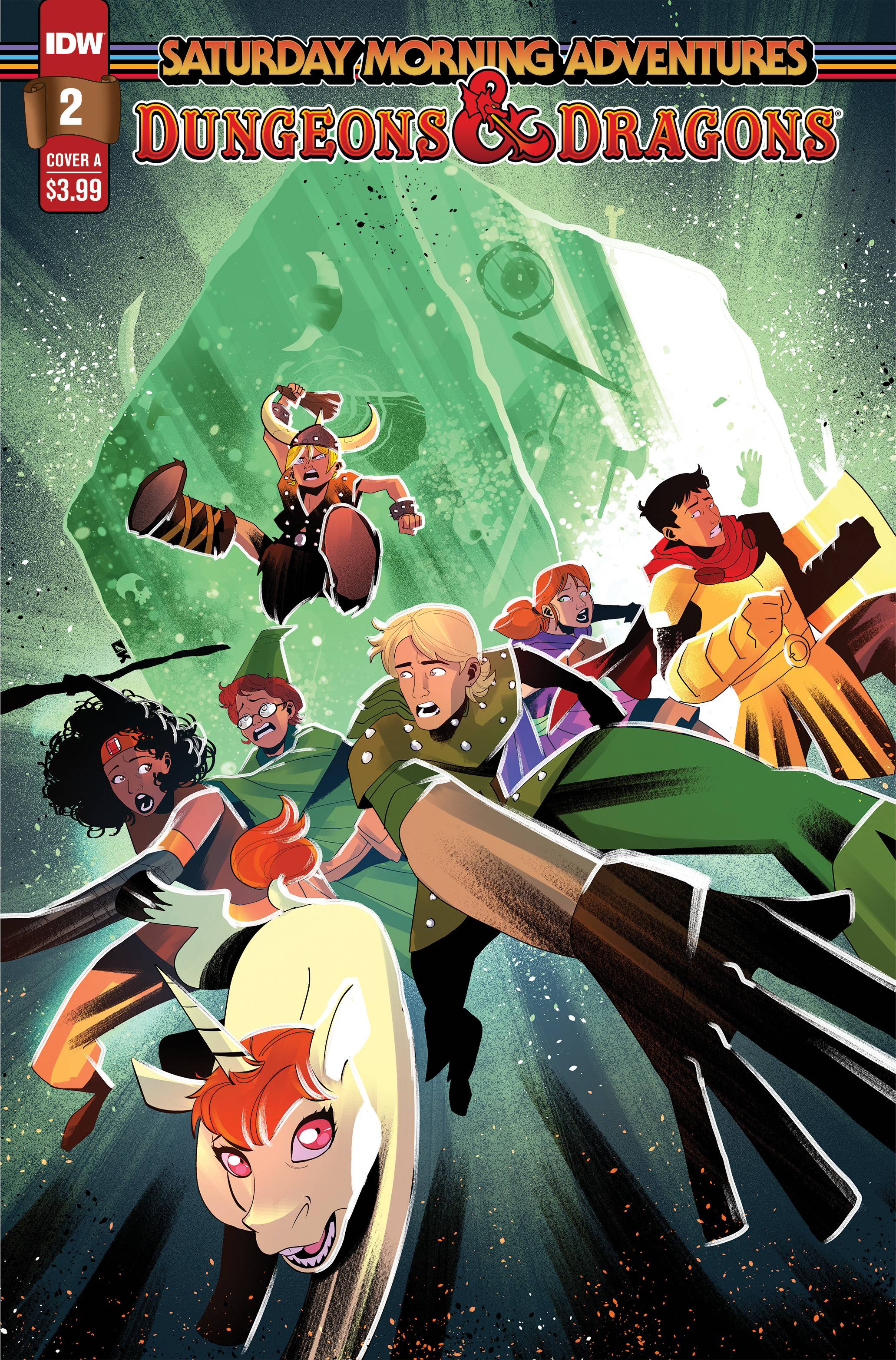 Dungeons & Dragons Saturday Morning Adventures #2 Cover A