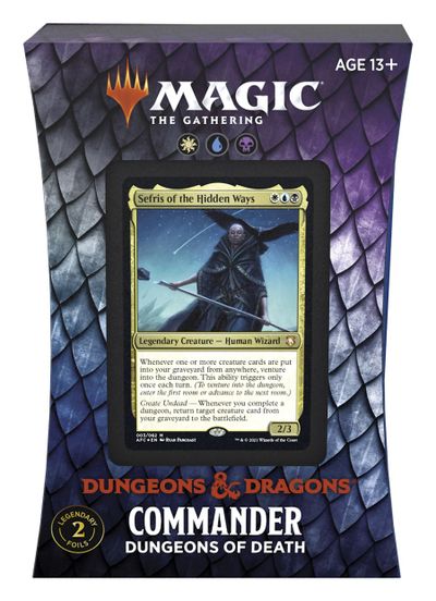 Adventures in the Forgotten Realms Commander Deck: Dungeons of Death