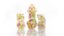 Sirius Dice Set - Melon Ball Glowworm