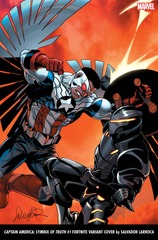 Captain America Symbol of Truth #1 Cover G Larroca Fortnite Variant