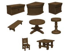 D&D Icons of the Realm: The Yawning Portal Inn - Bars & Tables