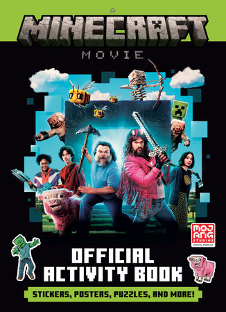 A Minecraft Movie Official Activity Book TP