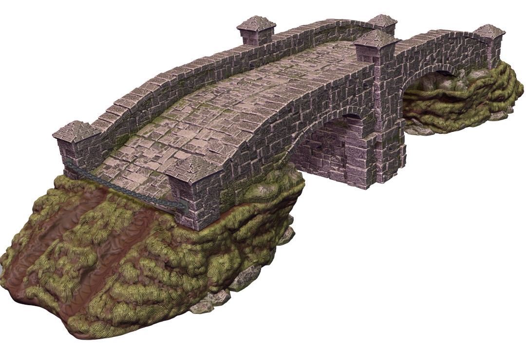 WizKids 4D Settings: Stone Bridge
