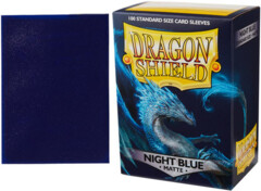 Dragon Shield Matte Standard-Size Sleeves - Night Blue - 100ct