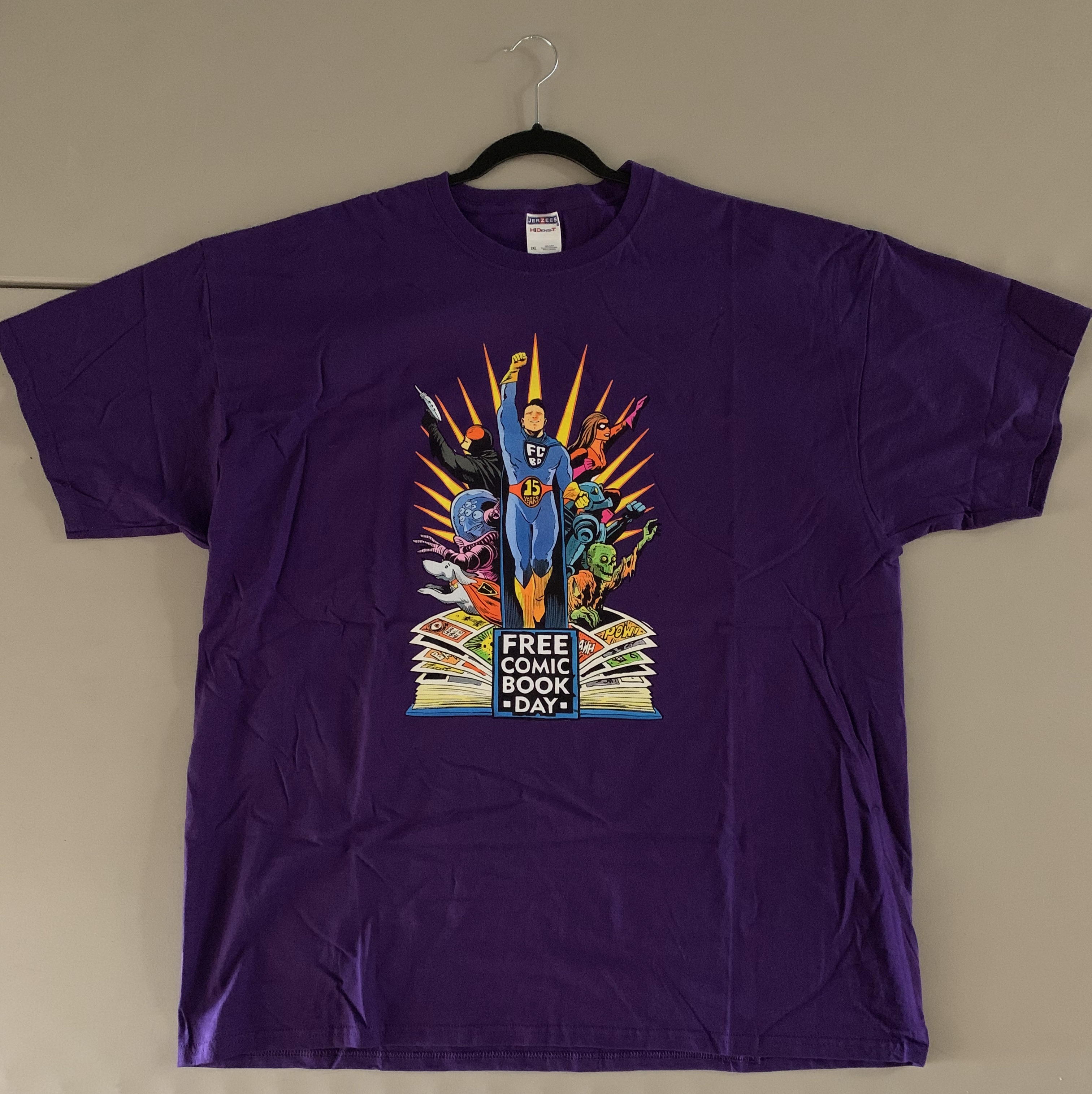 FCBD 15 Year Purple T-Shirt - XXL