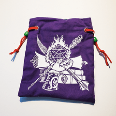 Wizard Dice Bag - Purple