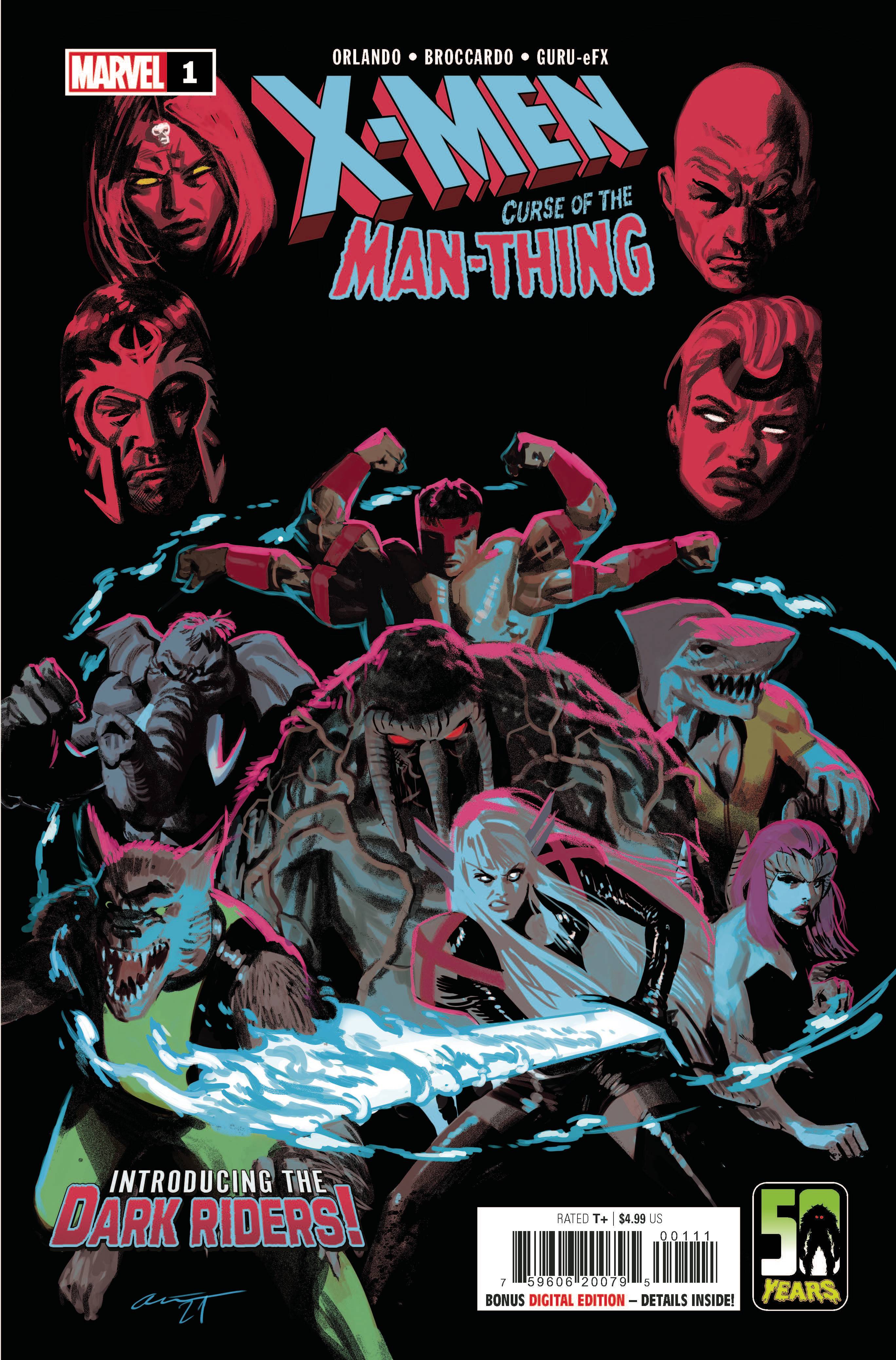 X-Men: Curse of the Man-Thing #1 Cover A