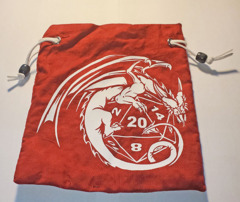 Dragon Dice Bag - Red