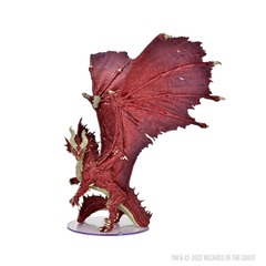 D&D Icons of the Realms Miniatures: Balagos, Ancient Red Dragon Premium Figure